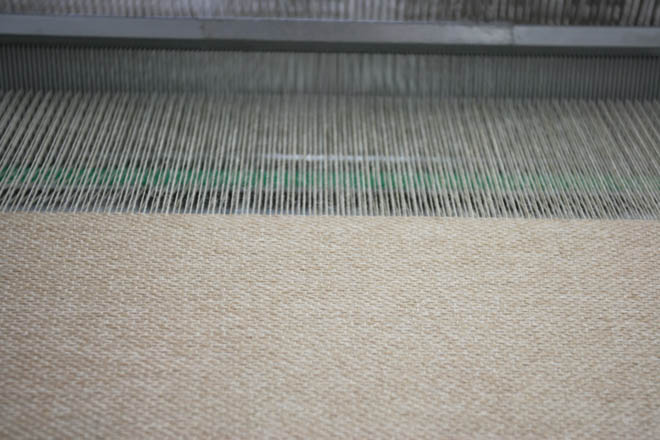 Webmaschine Kette mit Webblatt Ritter Decken