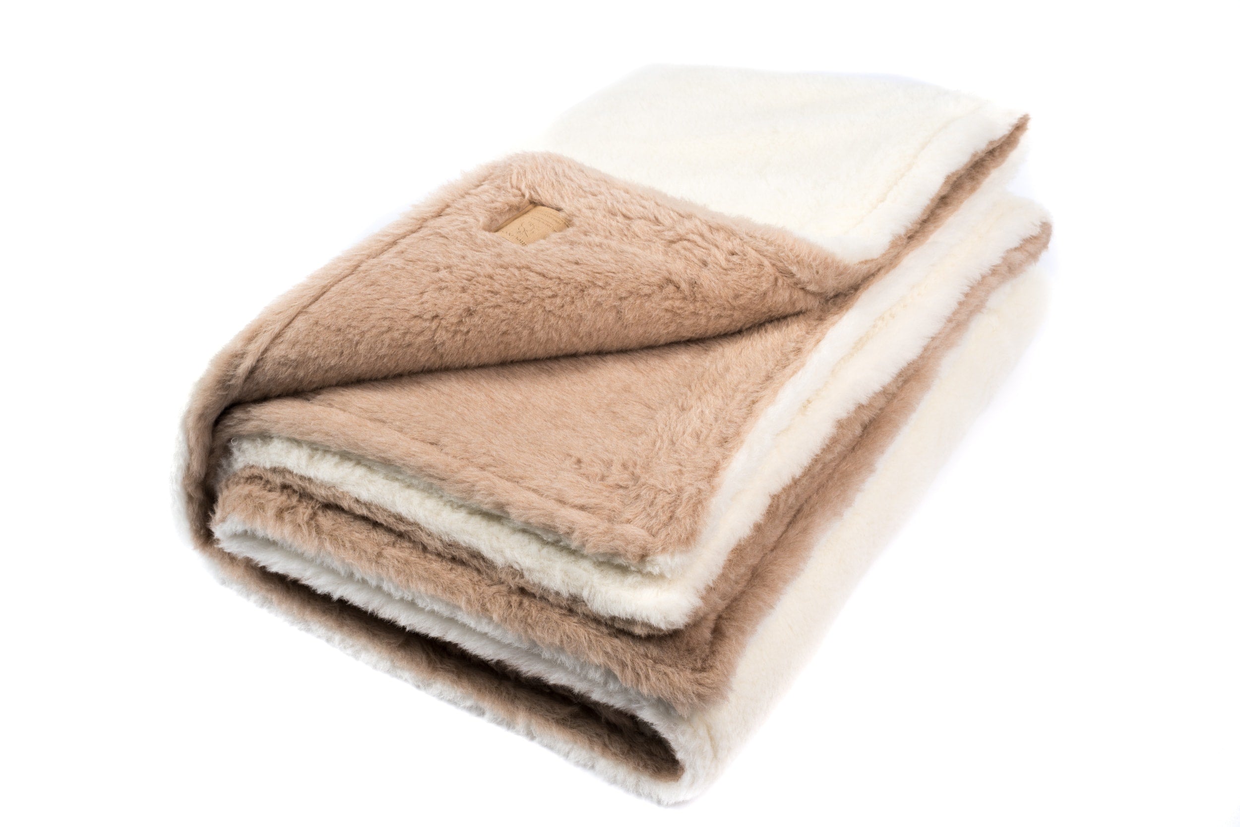 La Paz Hauptbild Alpaka Decke Ritter Decken creme kamel