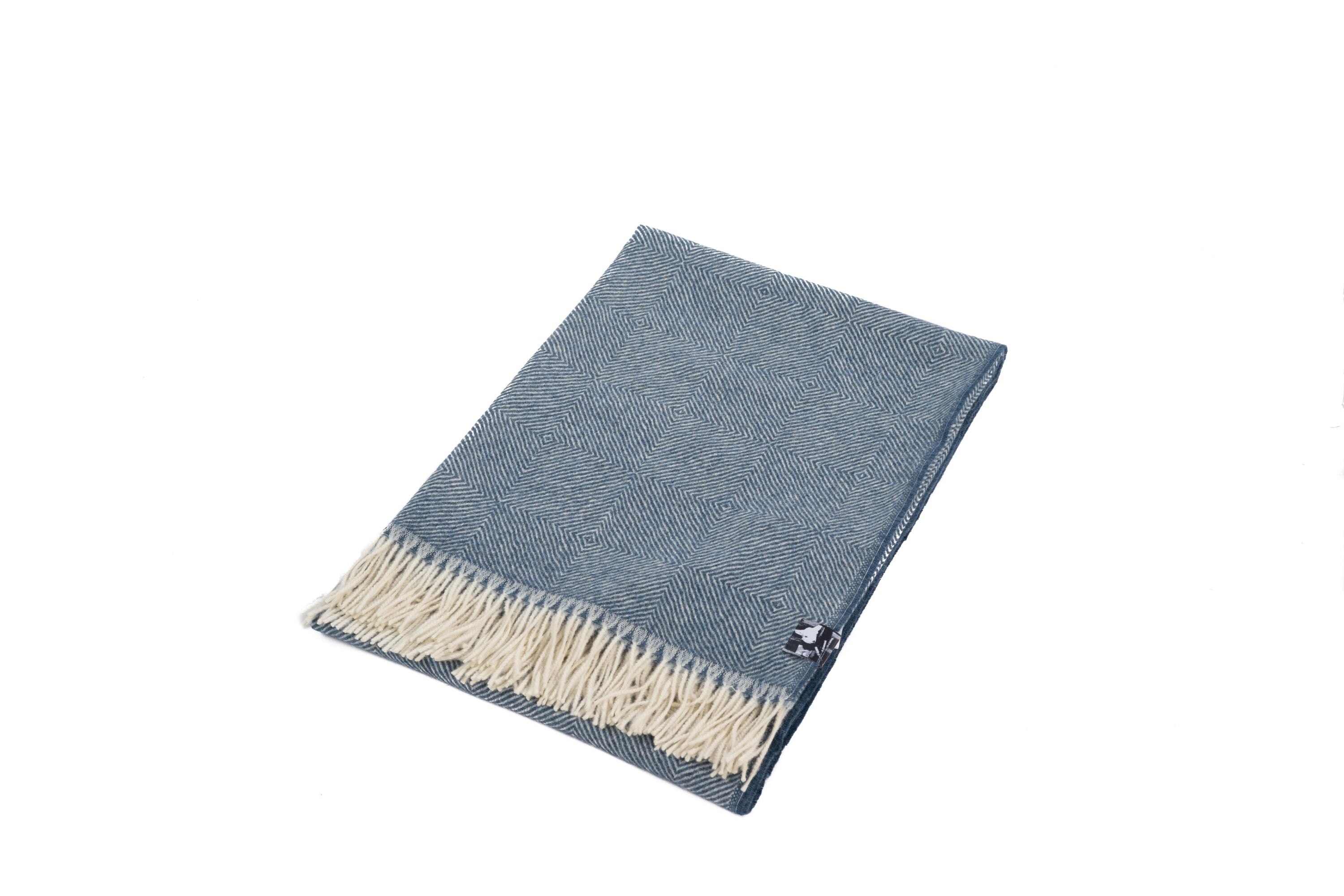 Alpaka Plaid Castillo Blau Silkeborg