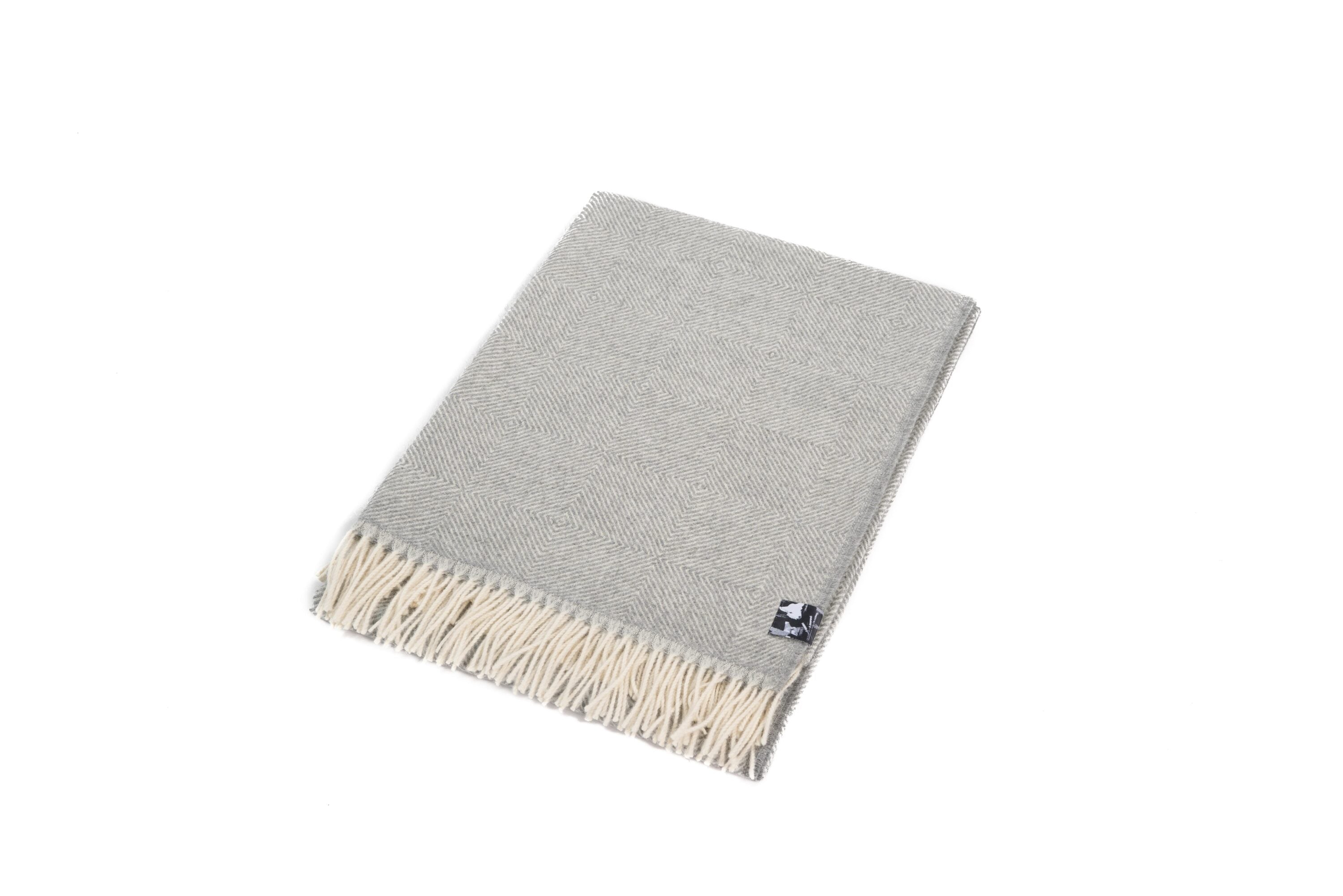 Alpaka Plaid Castillo Grau Hauptfoto