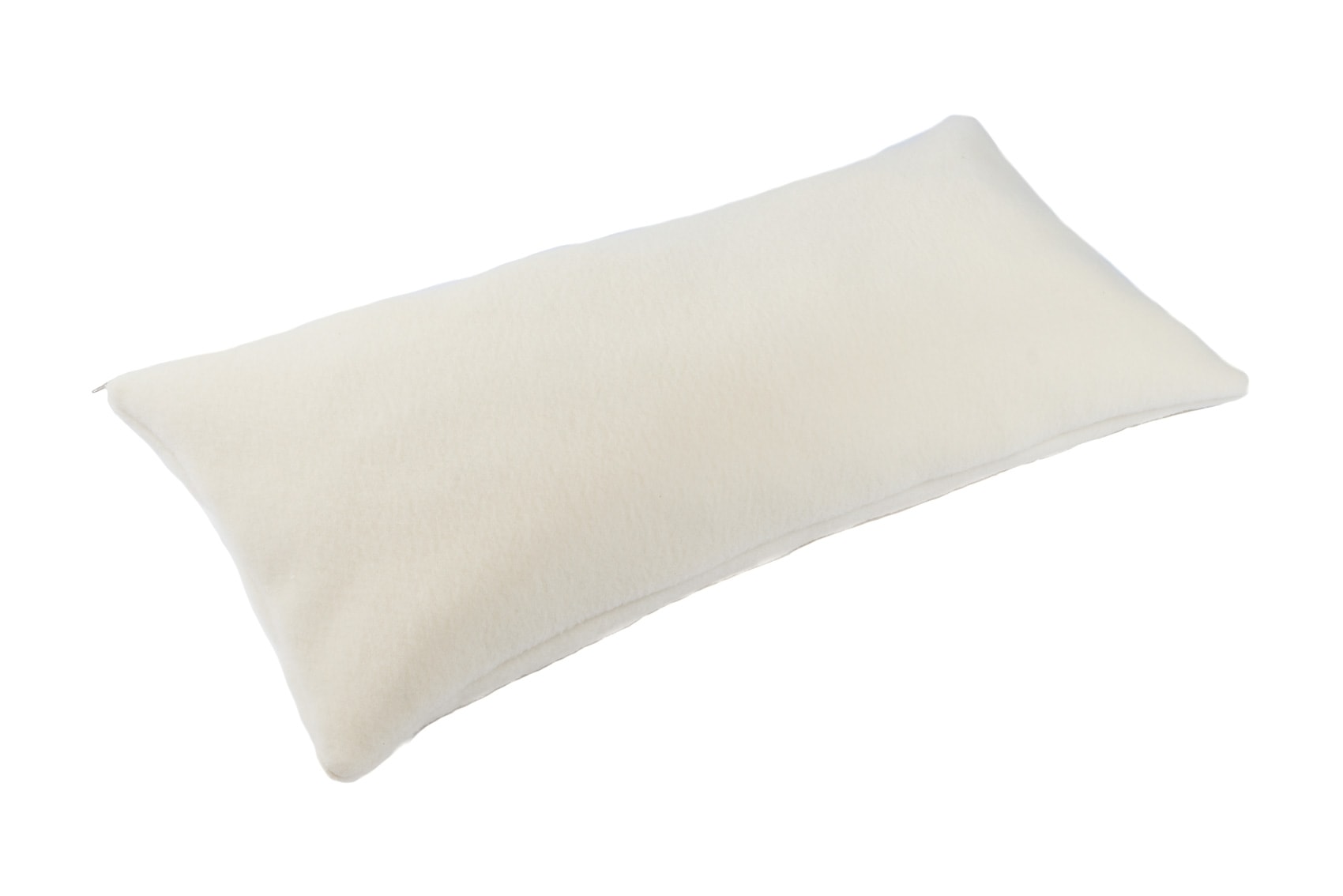 Kissenbezug Schurwolle in naturweiß