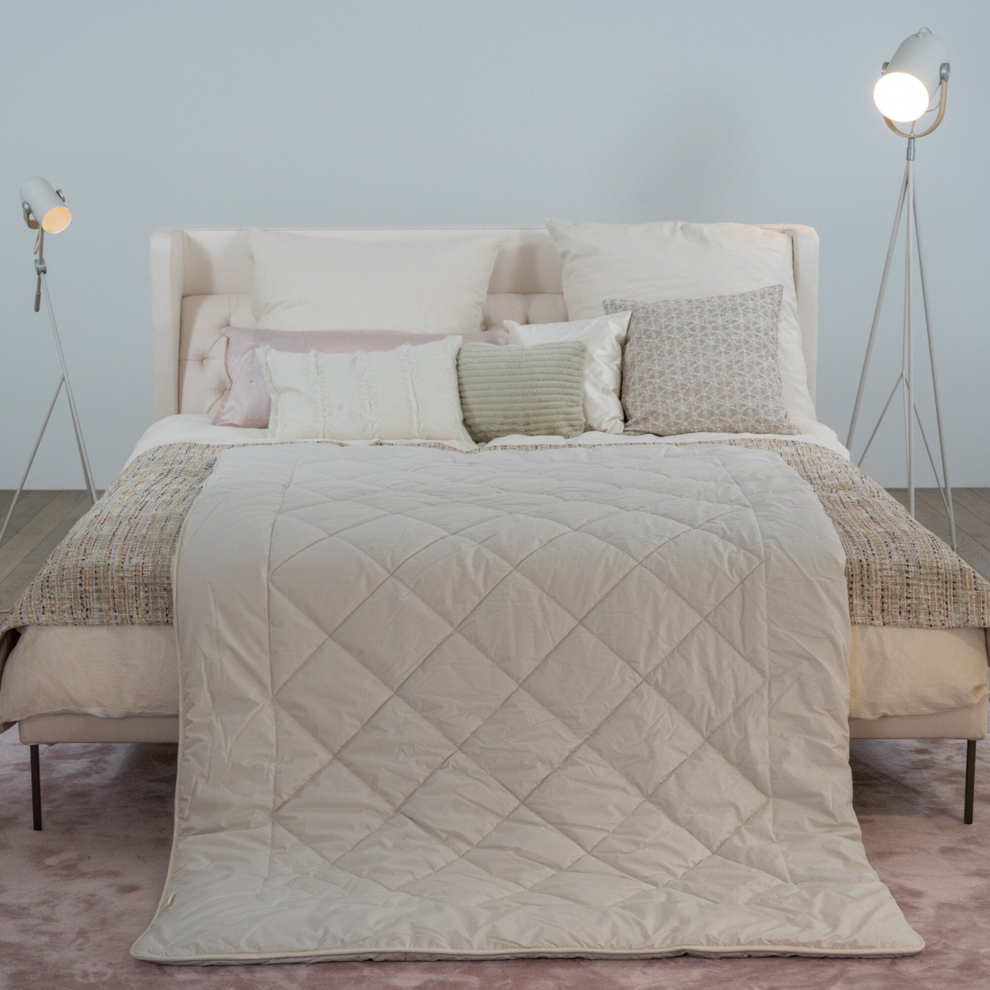 Ritter Decken Kaschmir Duo Steppbett Stimmungsbild Bettdecke