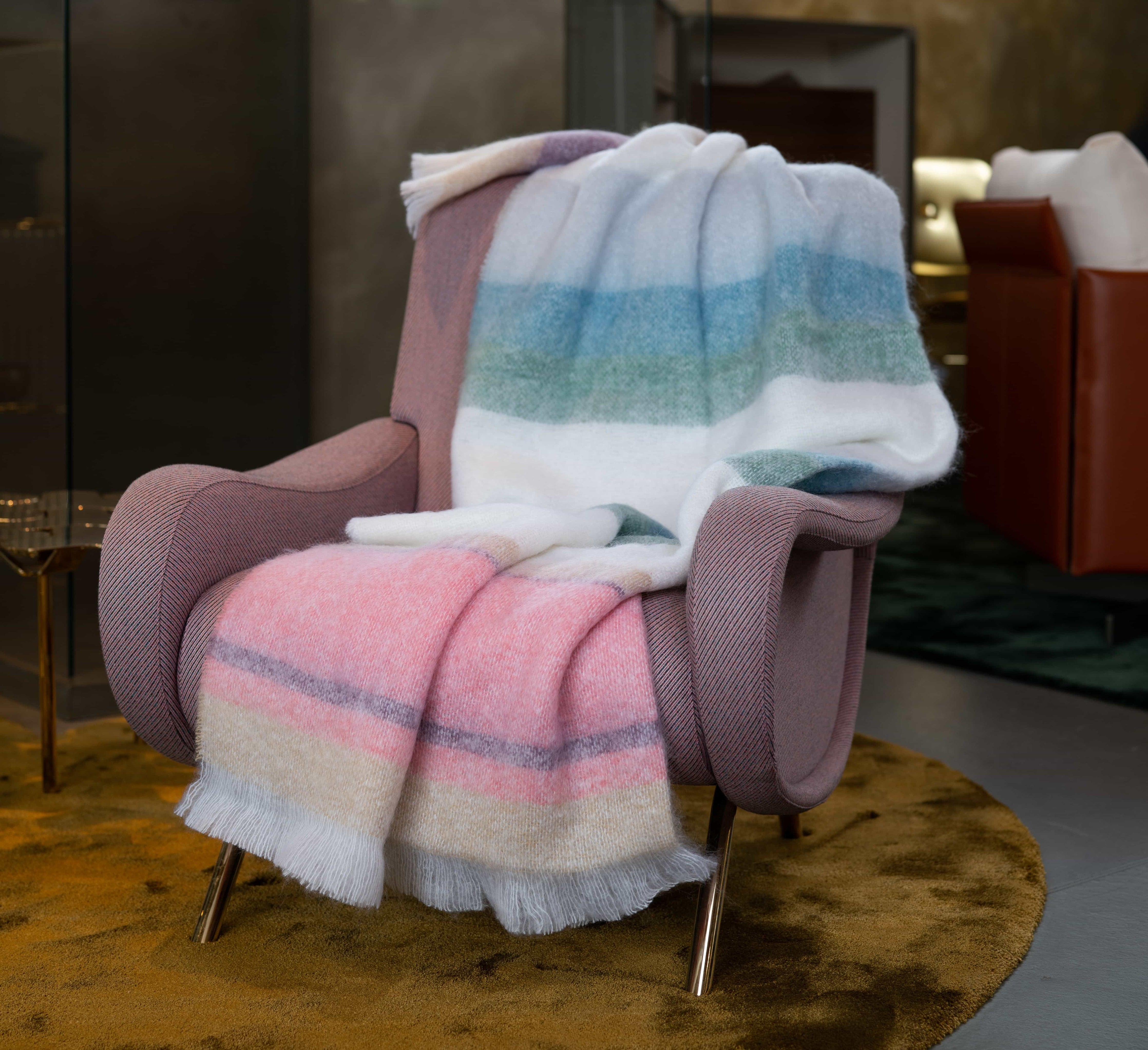 Mohair-Wohndecken (Plaid)