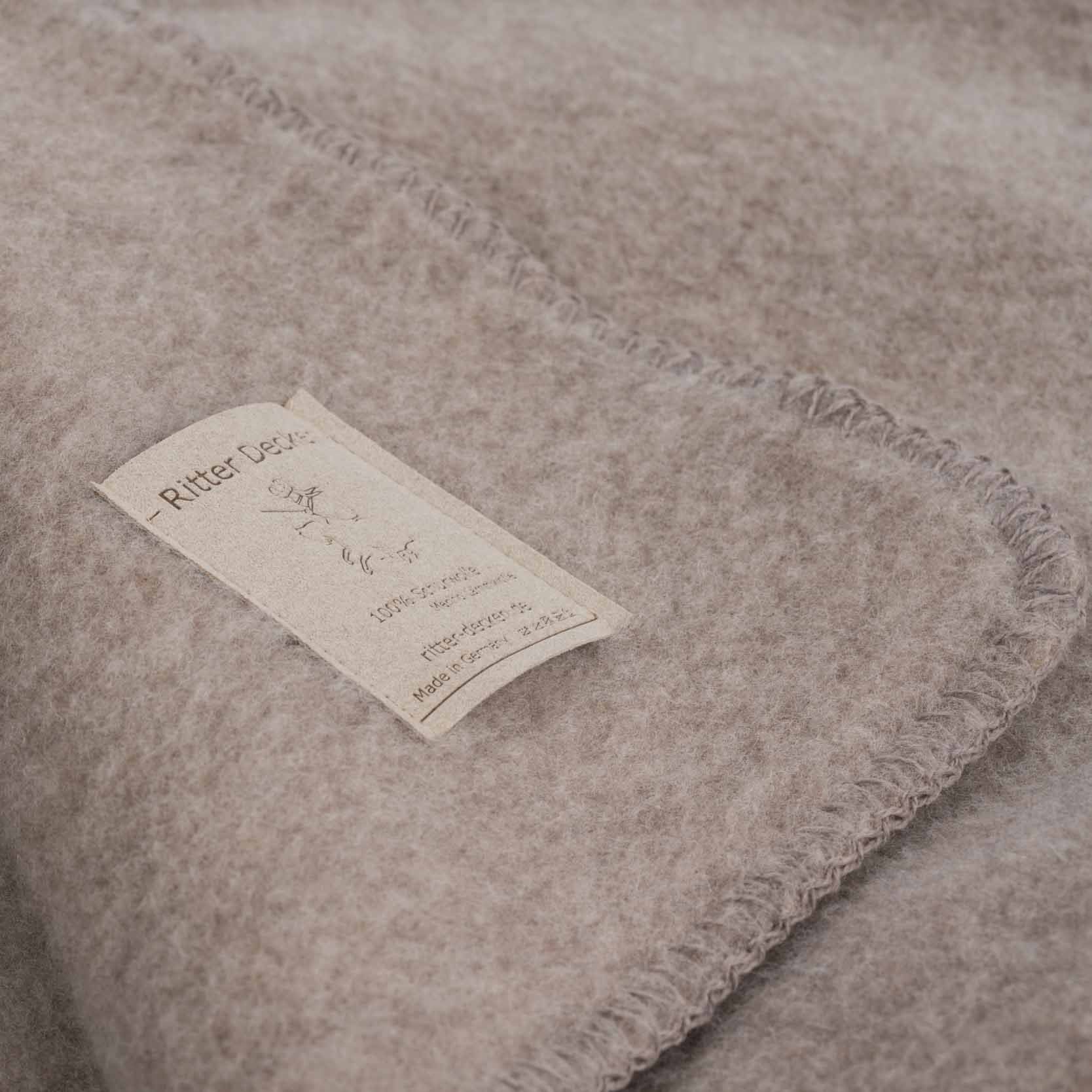 Karlsbad Schurwolldecke (Merinowolle)