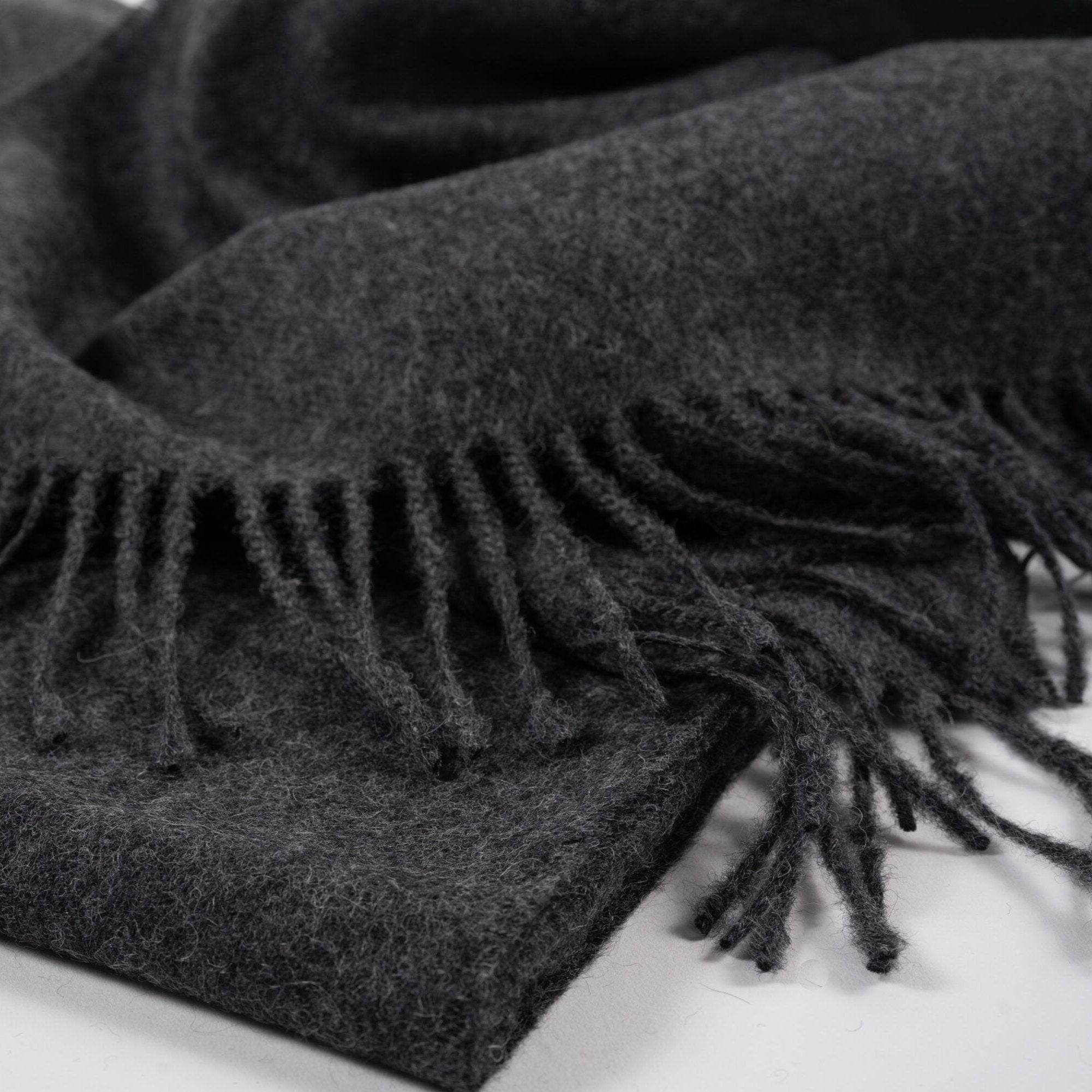 Plaza Silkeborg Babyalpaka Plaid anthrazit