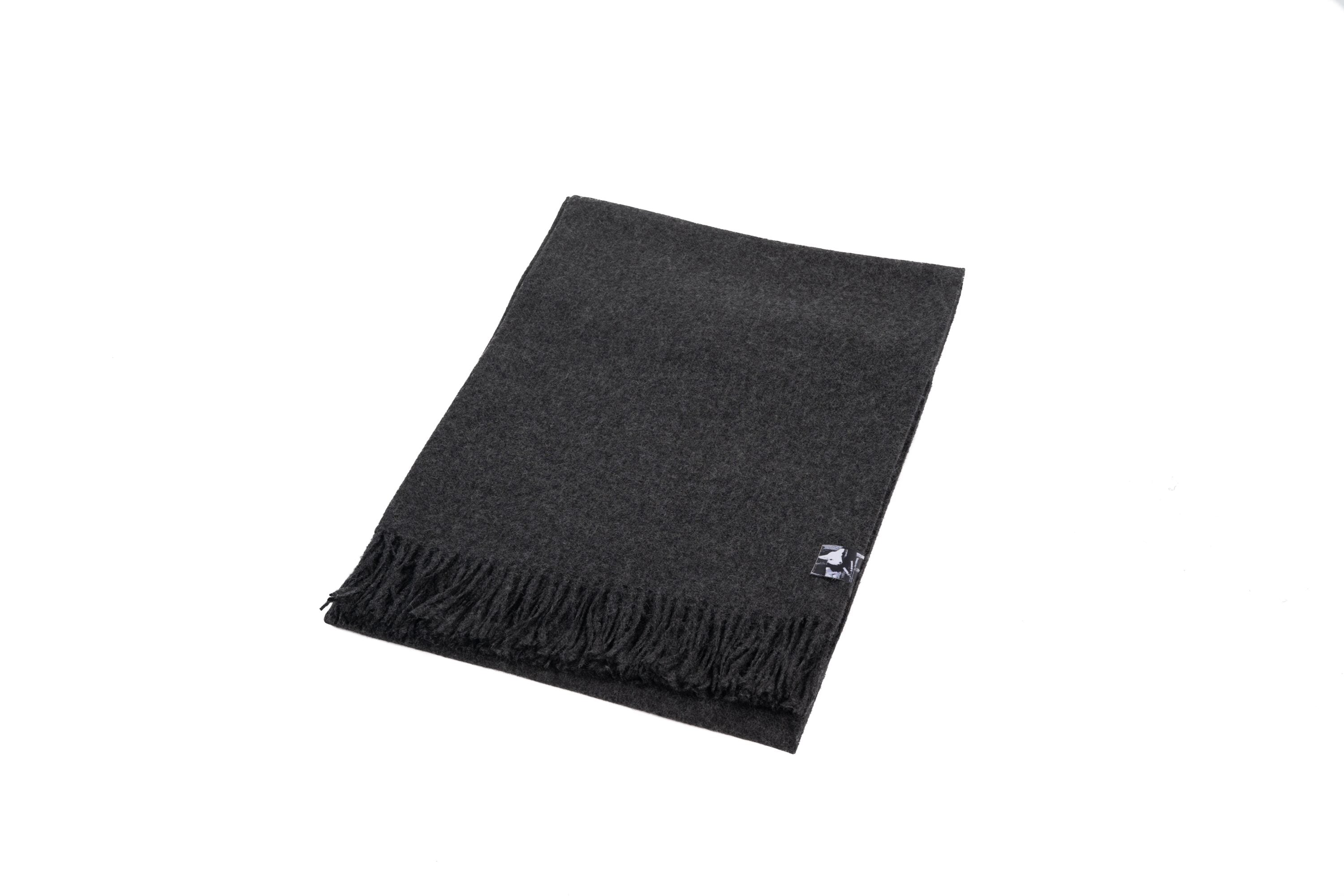 Plaza Silkeborg Babyalpaka Plaid anthrazit