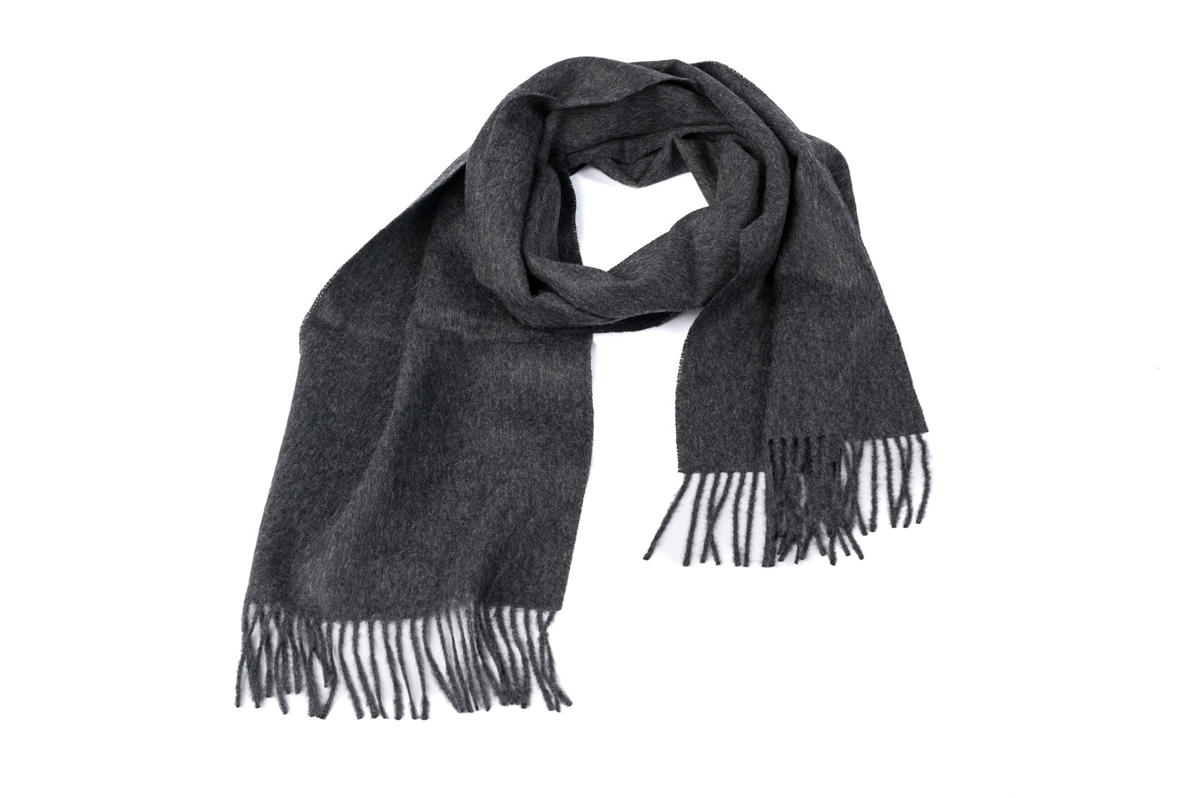 Cali Schal in anthrazit Alpakaschaal