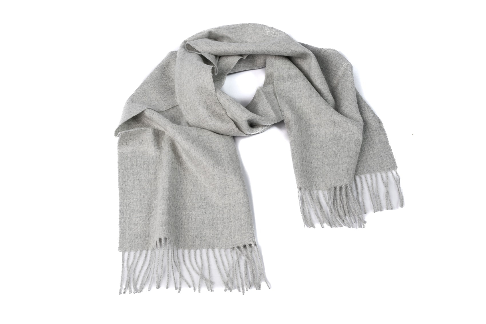 Cali Schal silber meliert Cali Schal in anthrazit Alpakaschaal Hauptfoto