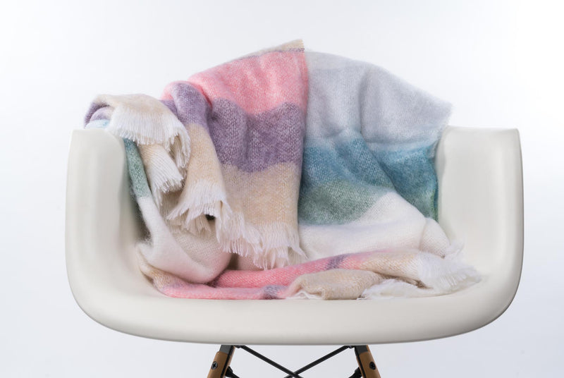 Ritter Decken Girl-Mohair-Plaid