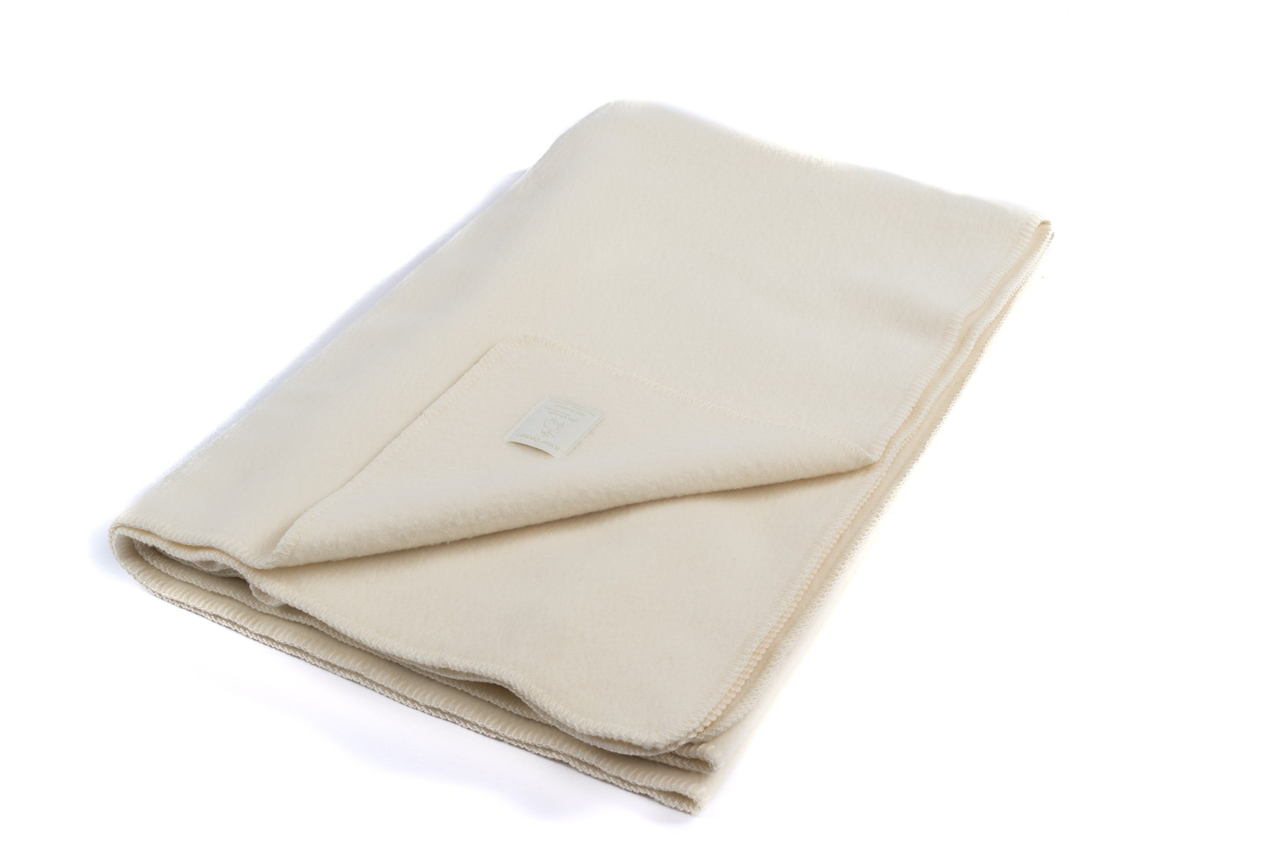 Schurwolldecke Karlsbad weiss Ritter Decken