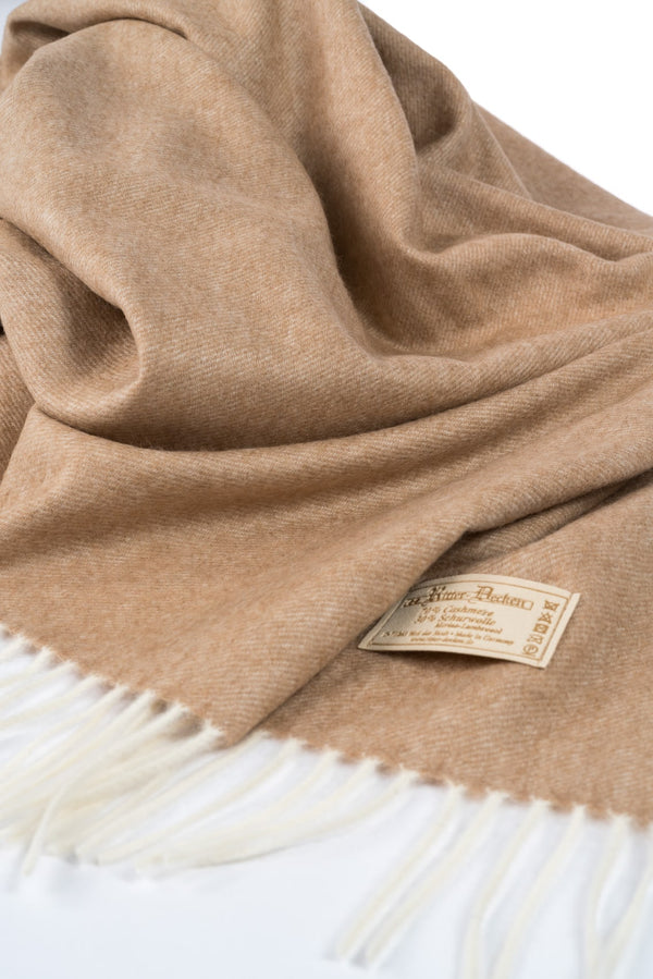 Kaschmir Wohndecken aus Cashmere mit Fransen (Plaid) - Ritter Decken –  Ritter Decken
