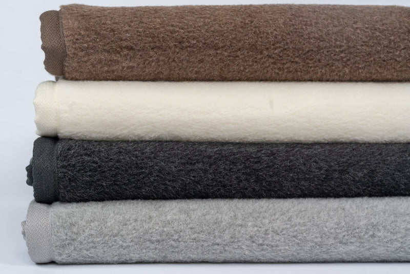Alpaka Decke, Vier verschiedene Farben Perulama Decken