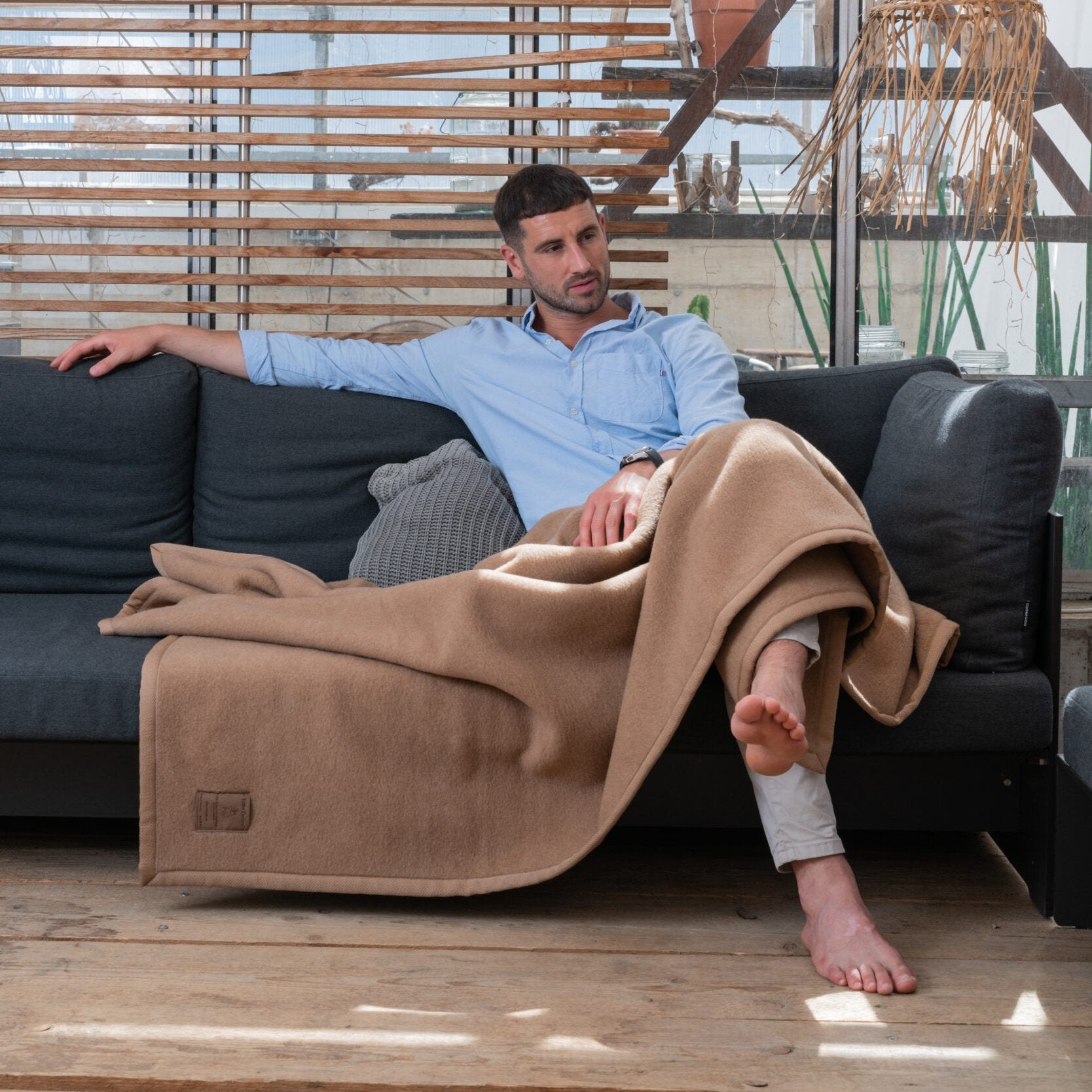 Ritter Decken Cashmera Kaschmirdecke Kaufen Kamel 407 2703