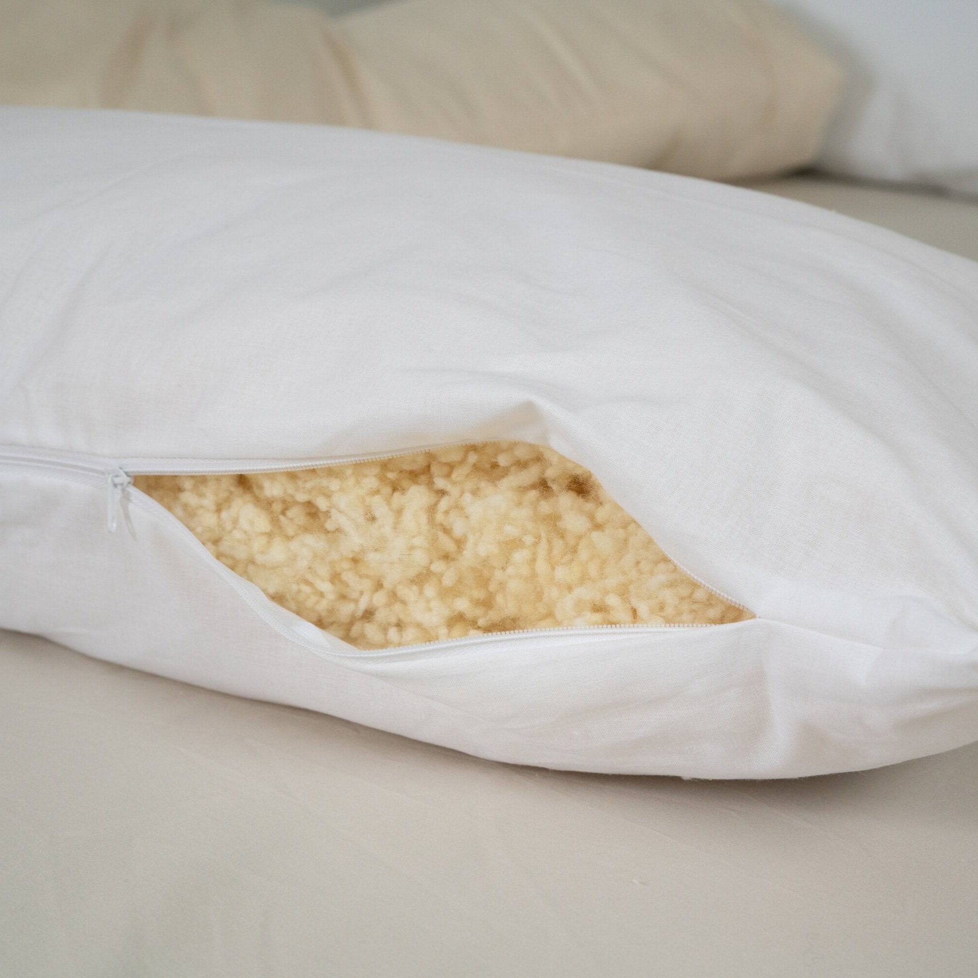 Ritter Decken Kissen Inlett Schurwollkügelchen