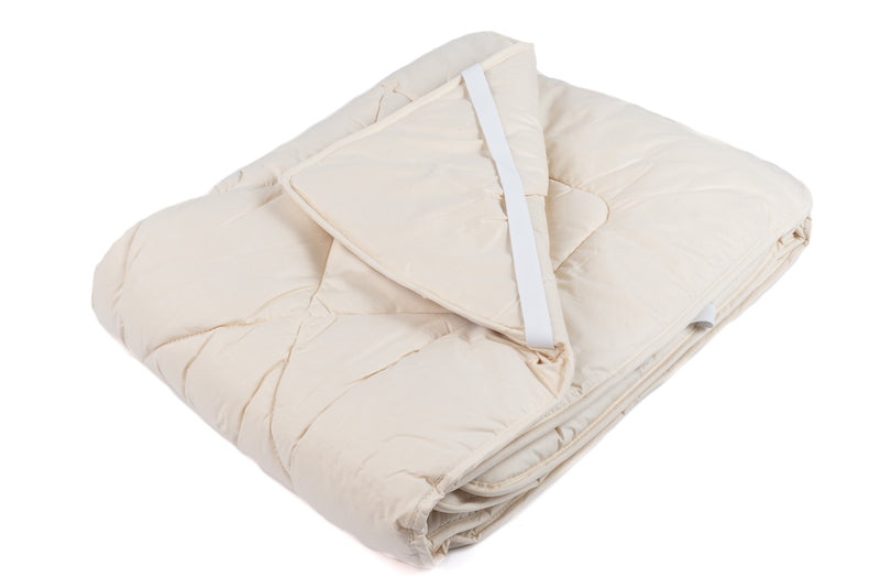 Ritter Decken Schurwollauflage mit Eckspanngummis