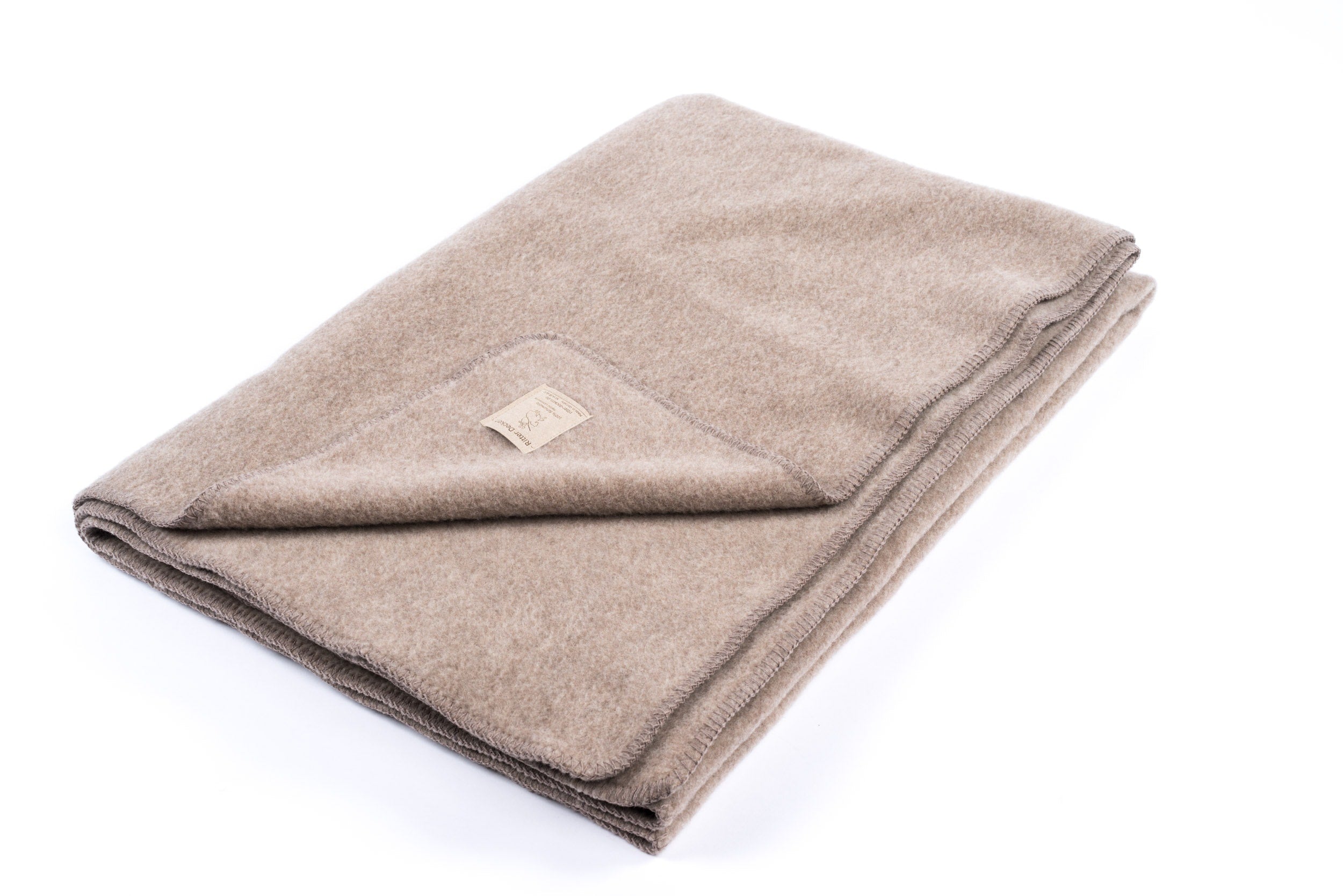 Schurwolldecke Karlsbad mongolgrau Ritter Decken